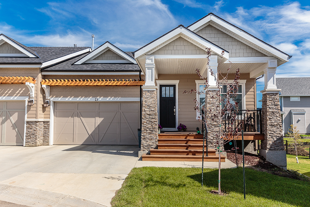 Homes in the Meadows area of Saskatoon by Arbutus Properties