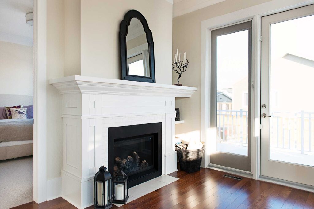 Sterling Gate Fireplace - Snowberry Plan