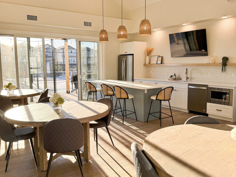 Clubhouse kitchen