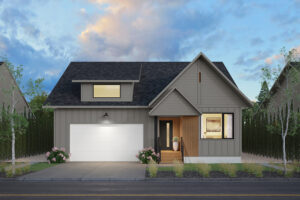 The Crescent Night Grey detached bungalow