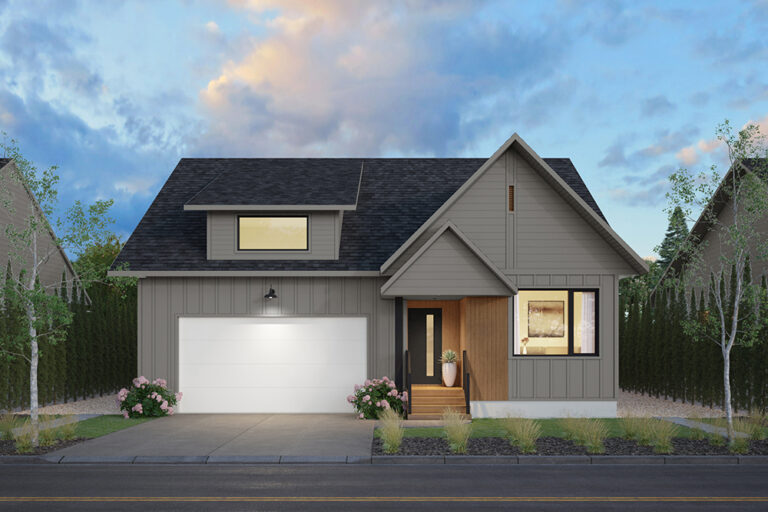 The Crescent Night Grey detached bungalow